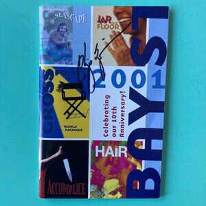Chip Zien (Only) Signed Playbill Gross Points Bay Street Theater September 2001